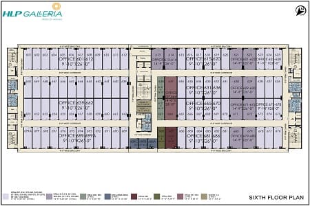 Sixth Floor Plan